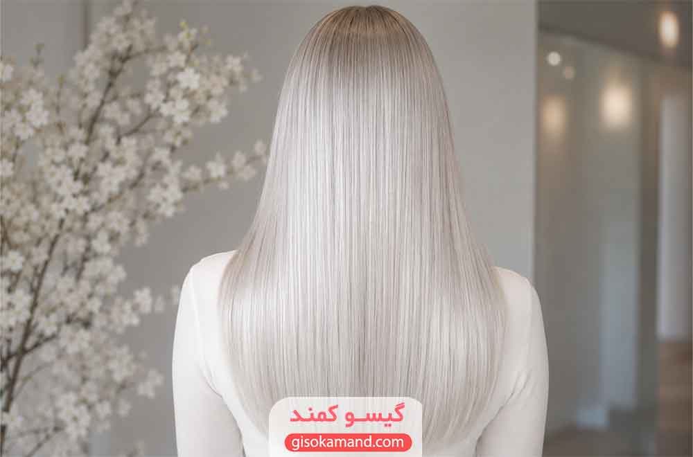 رنگساژ رنگ مو یخی