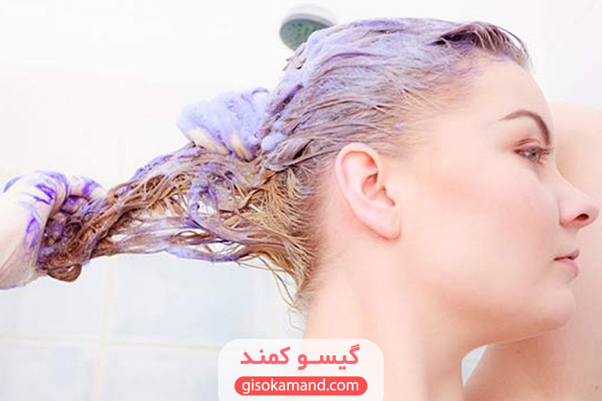 معایب شامپو رنگ