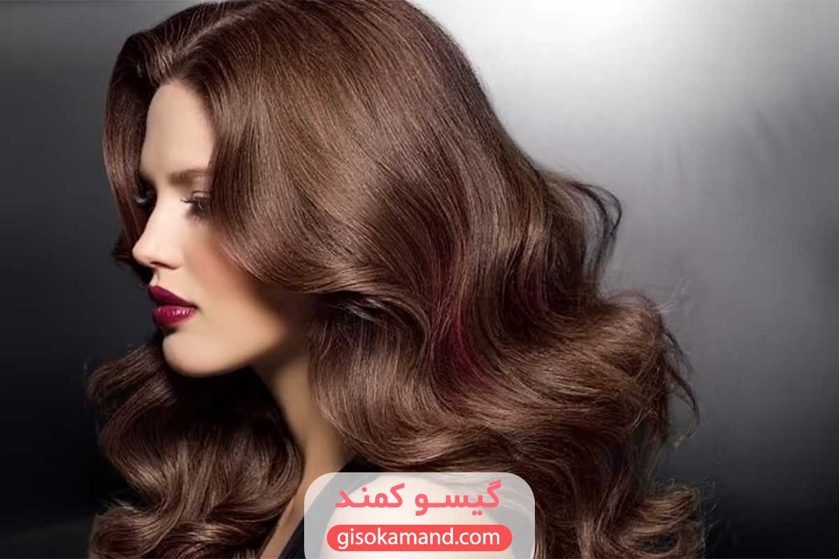 رنگ مو فندقی تیره