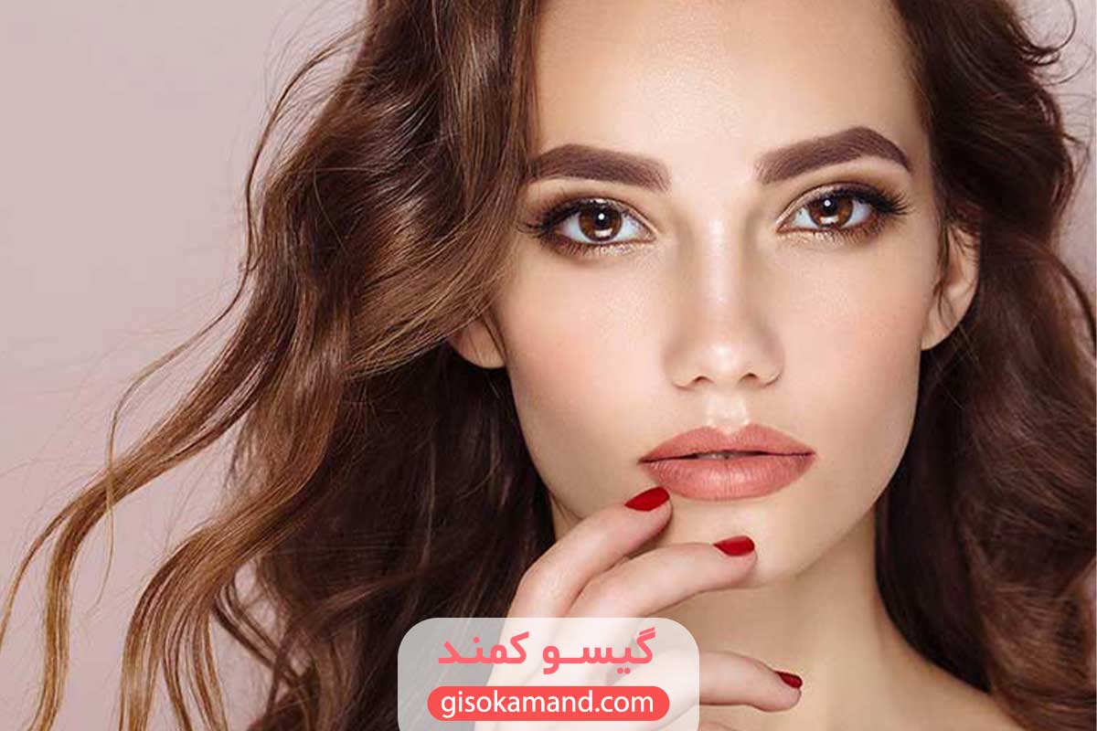 رنگ مو فندقی متوسط