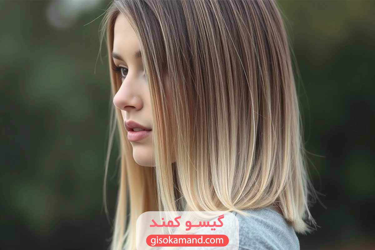 فرمول رنگ مو دودی زیتونی