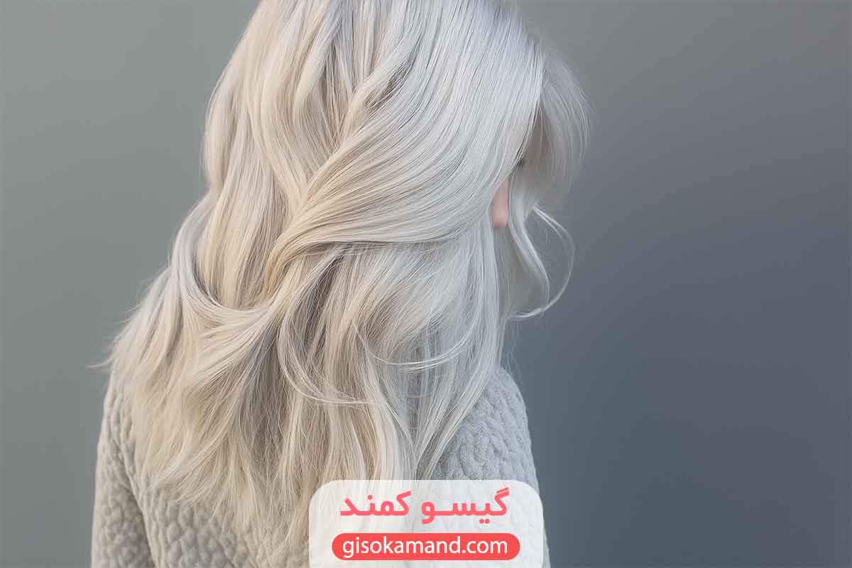 رنگ مو خاکستری به چه پوست و سنی میاد