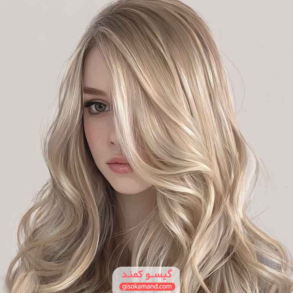 رنگ مو شکلاتی شیری