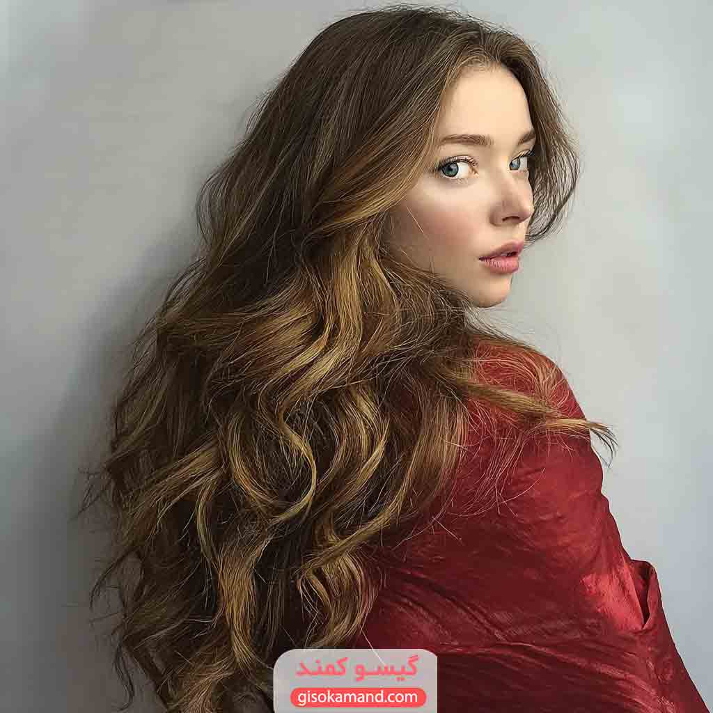 رنگ مو طلایی تافی