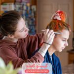 از بین بردن رنگ نارنجی مو