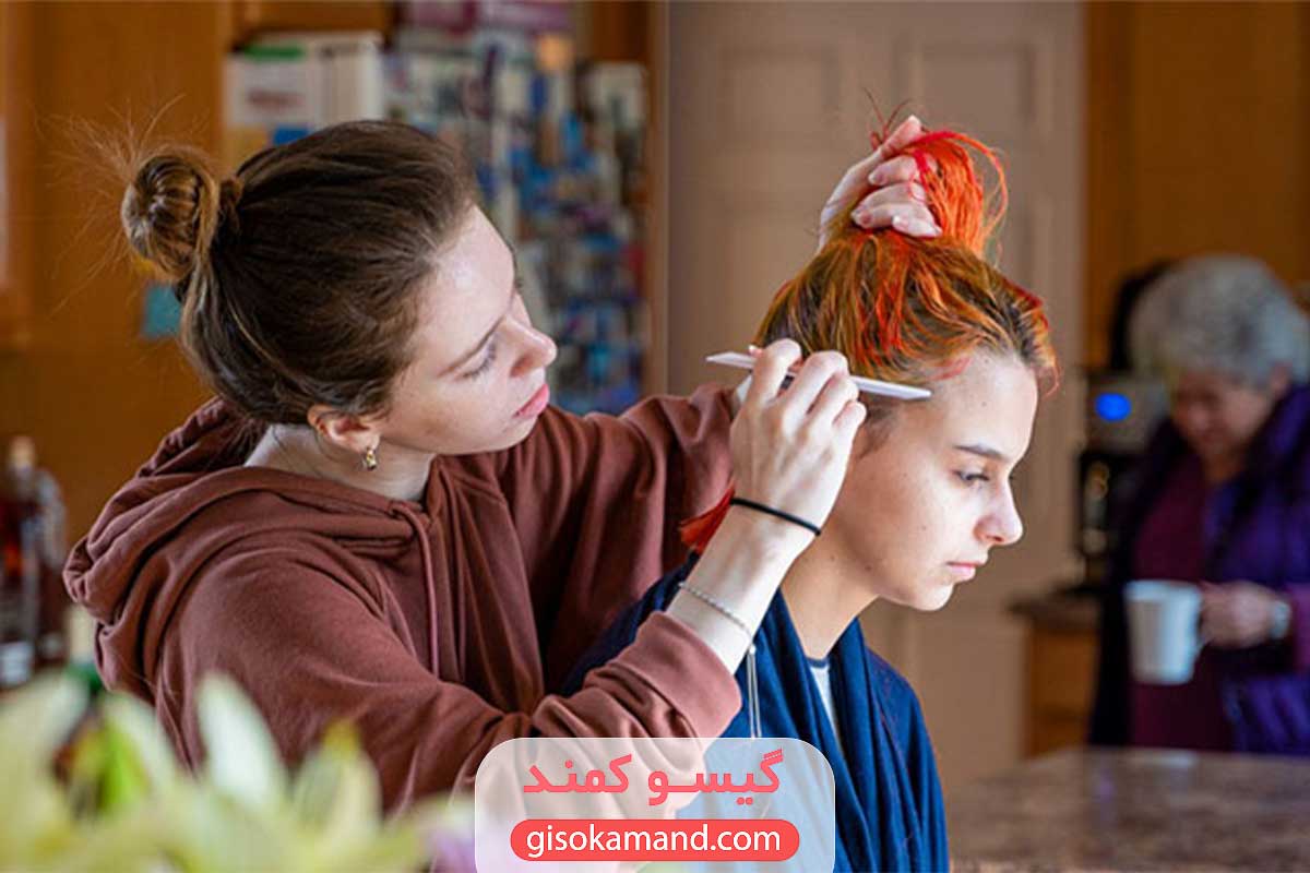 رازهای از بین بردن رنگ نارنجی مو در خانه و آرایشگاه