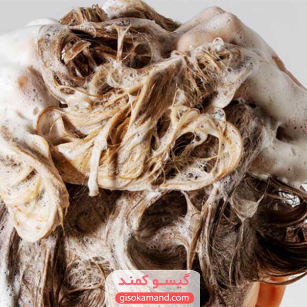 از بین بردن نارنجی مو با واریاسیون بنفش