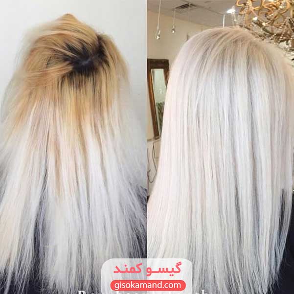 بهترین واکنش در برابر نارنجی شدن مو