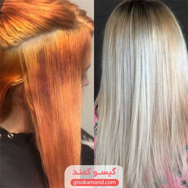 وقتی مو نارنجی می‌شود چه کنیم؟