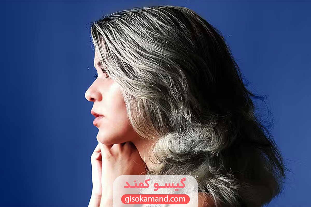 چرا رنگ مو سفید می شود