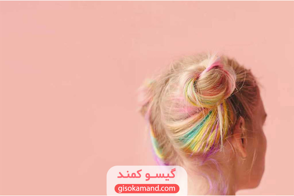 جذب رنگ مو از طریق پوست