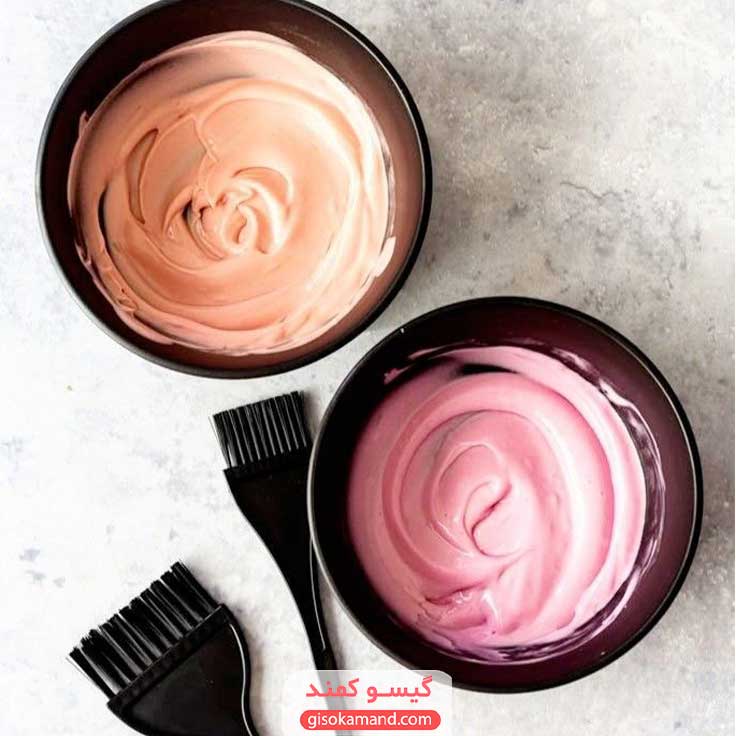 تکنیک اجرای رنگ مو