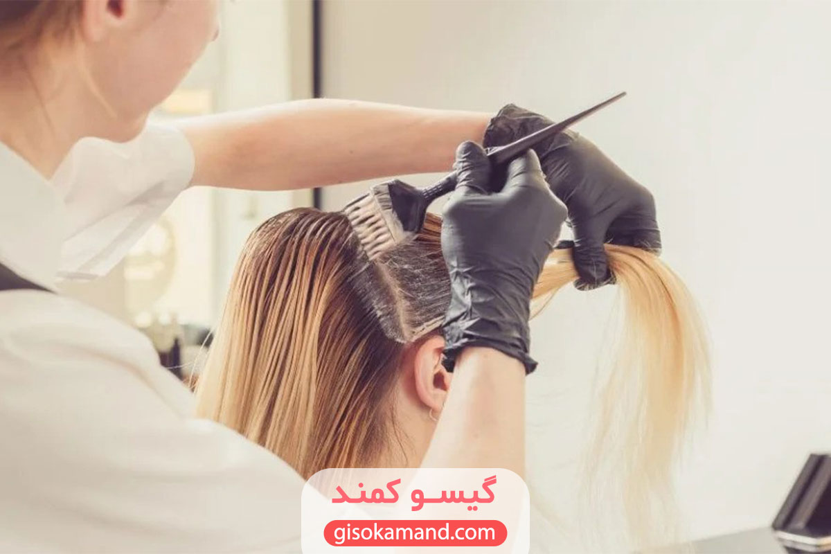 بهترین رنگ کار مو در شمال تهران