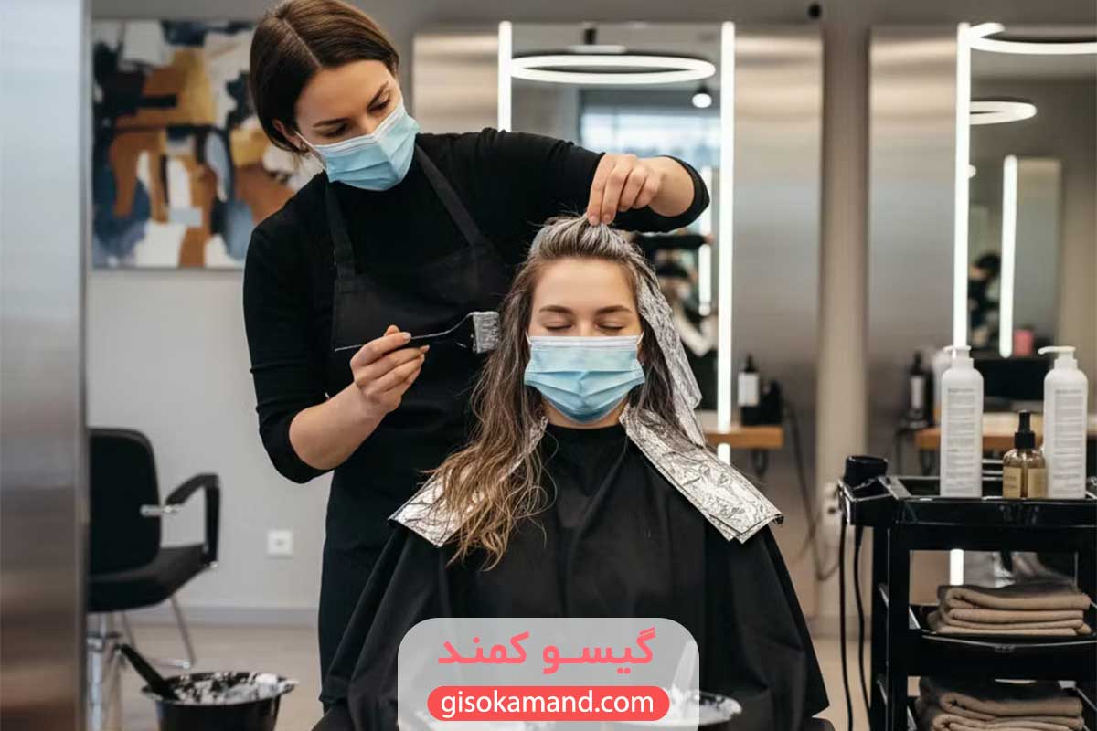 آیا بوی رنگ مو برای جنین ضرر دارد؟