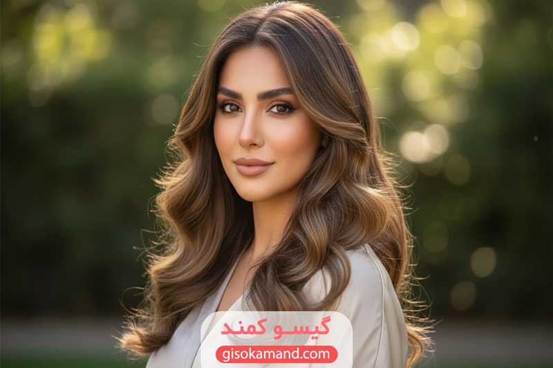 رنگ موی ترکیبی دودی