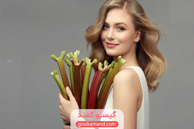 روشن کردن مو با ریواس