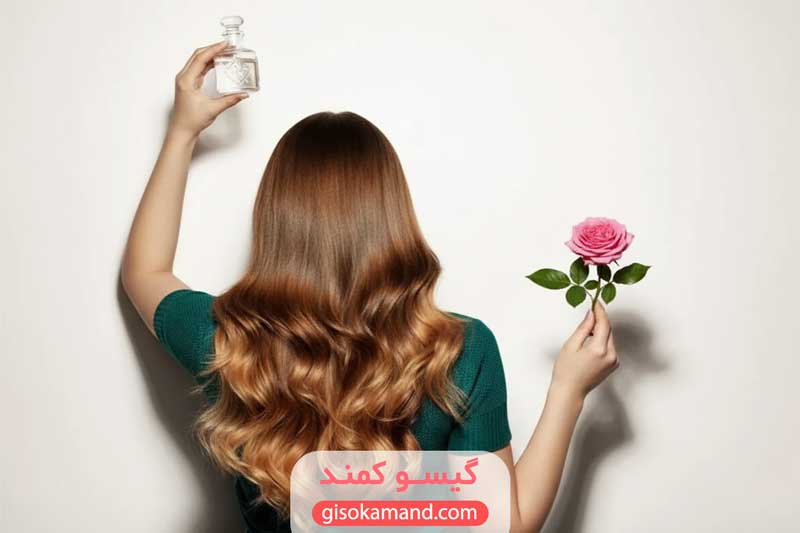 روشن کردن مو با گلاب