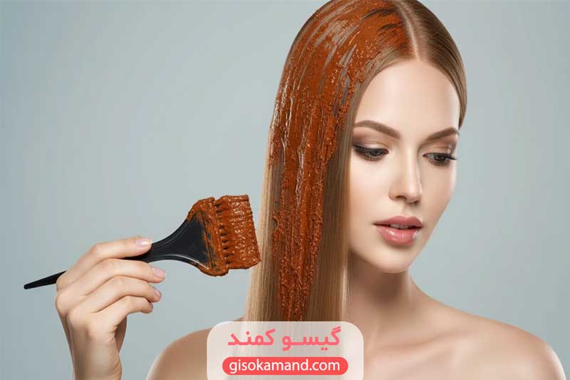 روشن کردن مو با حنا