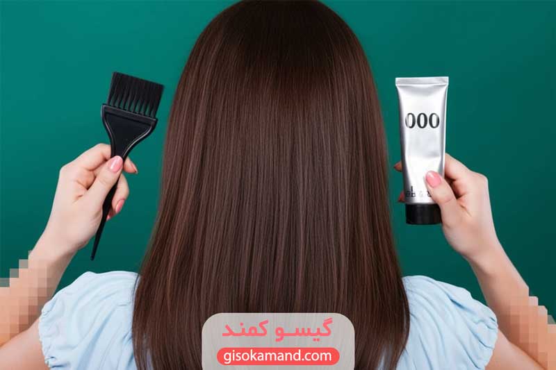 روشن کردن رنگ مو با 000